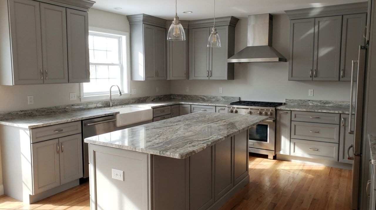 Fantasy Brown Quartzite Kitchen by Melendez Granite in El Paso, TX