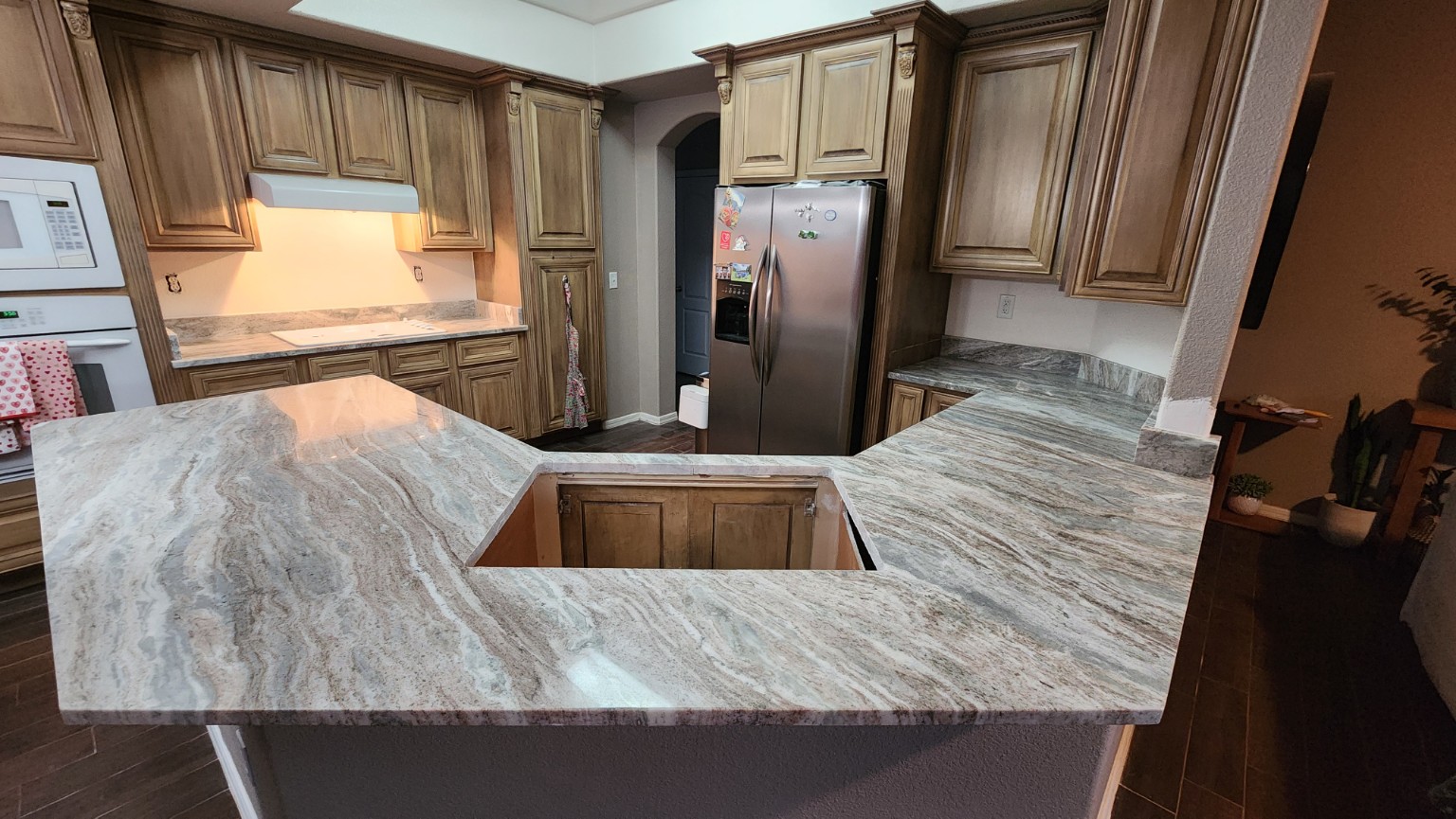 Fantasy Brown Granite Wraparound