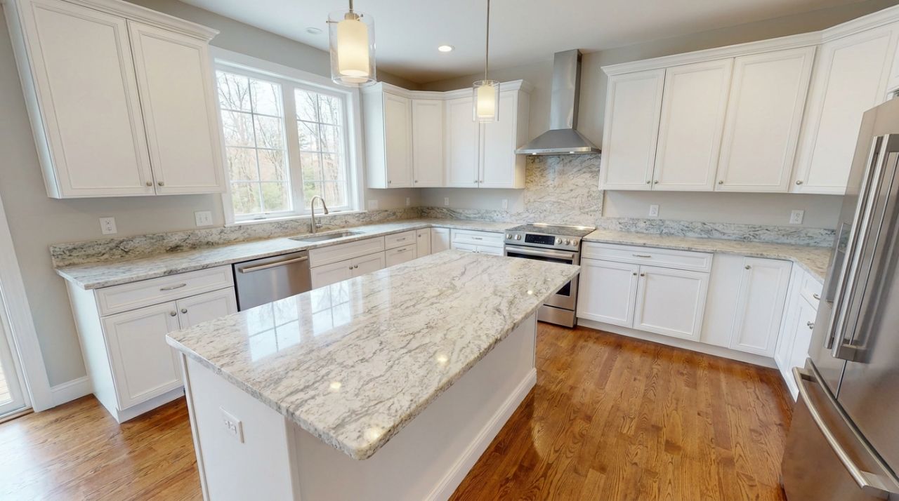 Classic White & Quartz Workspace by Melendez Granite in El Paso, TX