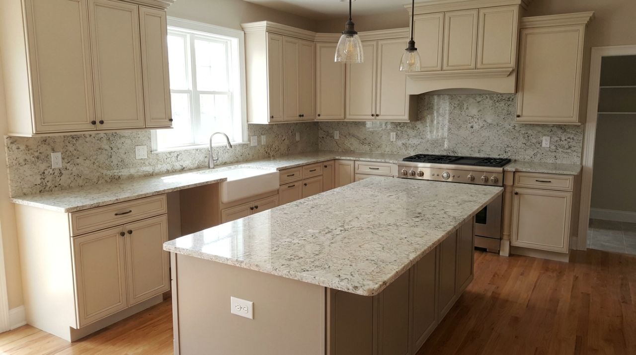 Warm Beige Traditional Gourmet by Melendez Granite in El Paso, TX
